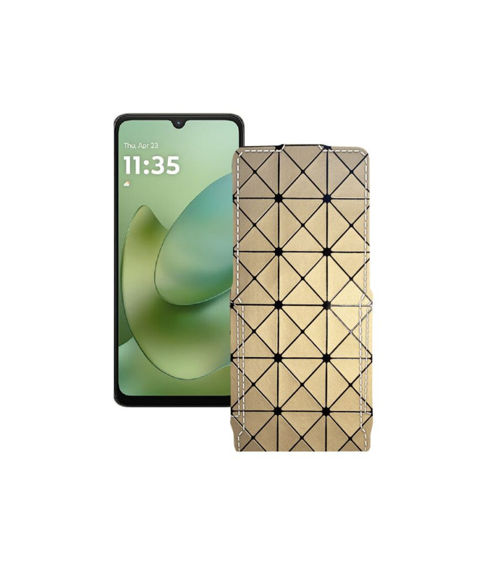 Чохол-флип з екошкіри для телефону Motorola Moto G06 Power 5G