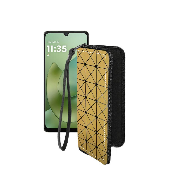 Чохол-гаманець з екошкіри для телефону Motorola Moto G06 Power 5G