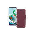 Чохол-книжка з екошкіри для телефону LG W31