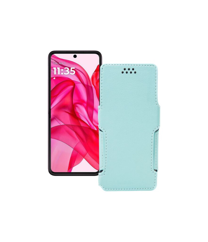 Чохол-книжка з екошкіри для телефону Motorola Razr 50 Ultra