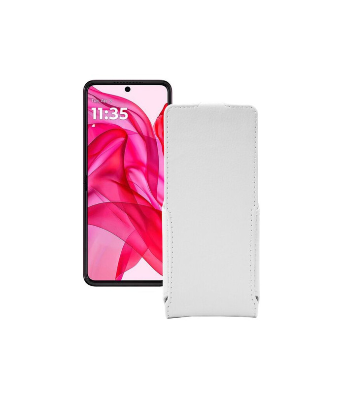 Чохол-флип з екошкіри для телефону Motorola Razr 50 Ultra