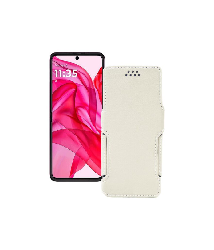 Чохол-книжка з екошкіри для телефону Motorola Razr 50 Ultra