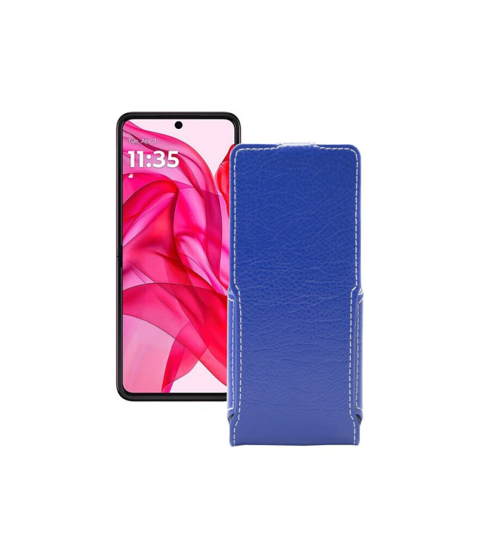 Чохол-флип з екошкіри для телефону Motorola Razr 50 Ultra