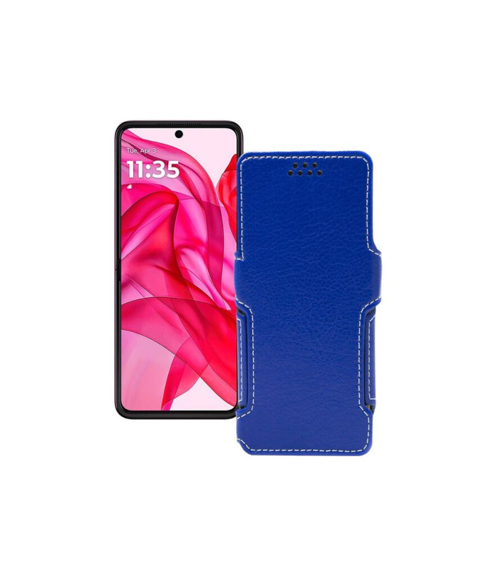 Чохол-книжка з екошкіри для телефону Motorola Razr 50 Ultra