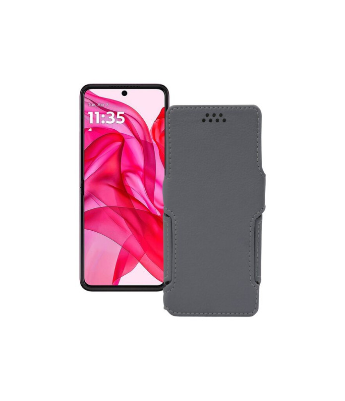 Чохол-книжка з екошкіри для телефону Motorola Razr 50 Ultra