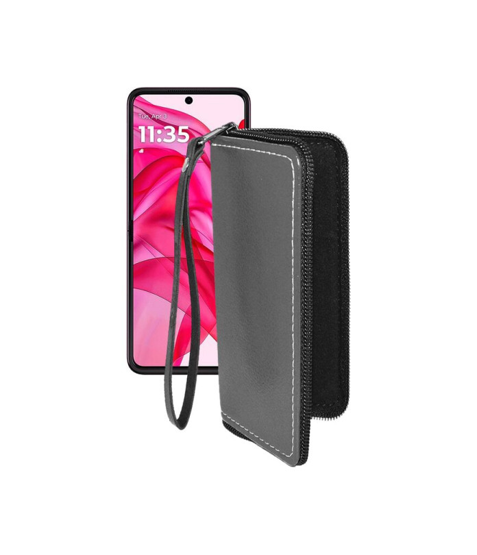 Чохол-гаманець з екошкіри для телефону Motorola Razr 50 Ultra