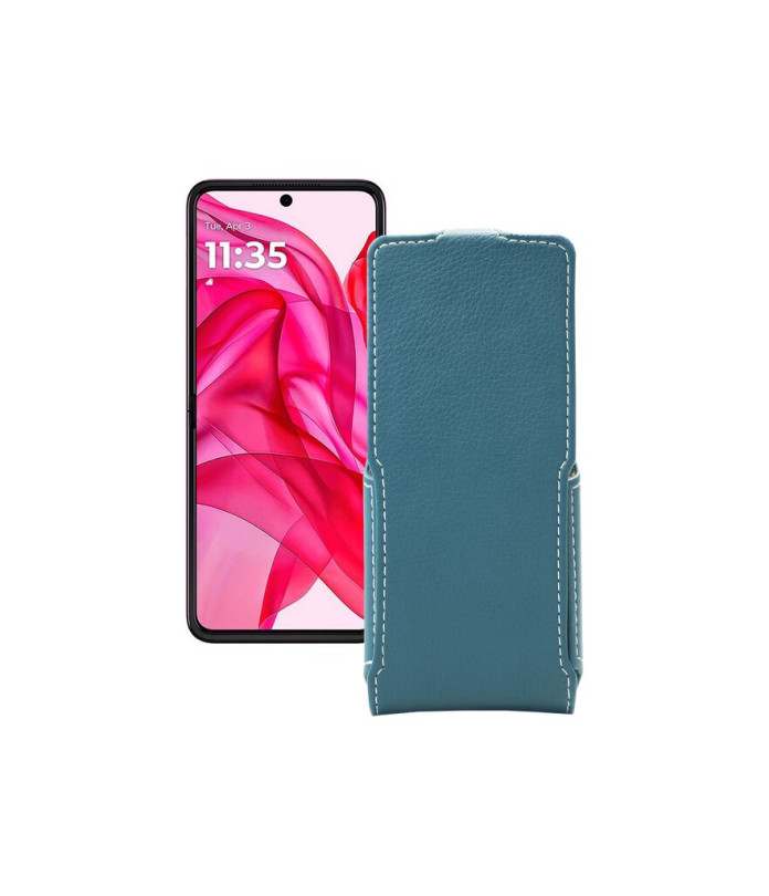 Чохол-флип з екошкіри для телефону Motorola Razr 50 Ultra