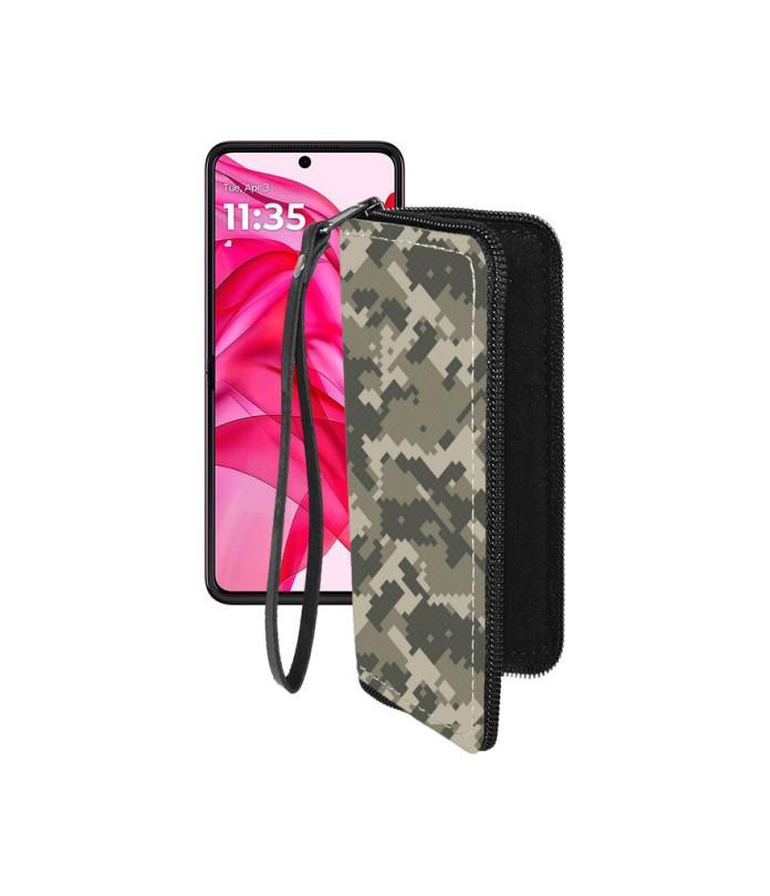 Чохол-гаманець з екошкіри для телефону Motorola Razr 50 Ultra