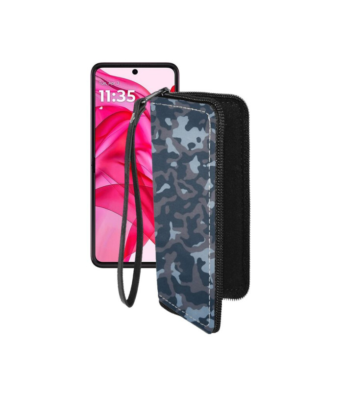 Чохол-гаманець з екошкіри для телефону Motorola Razr 50 Ultra