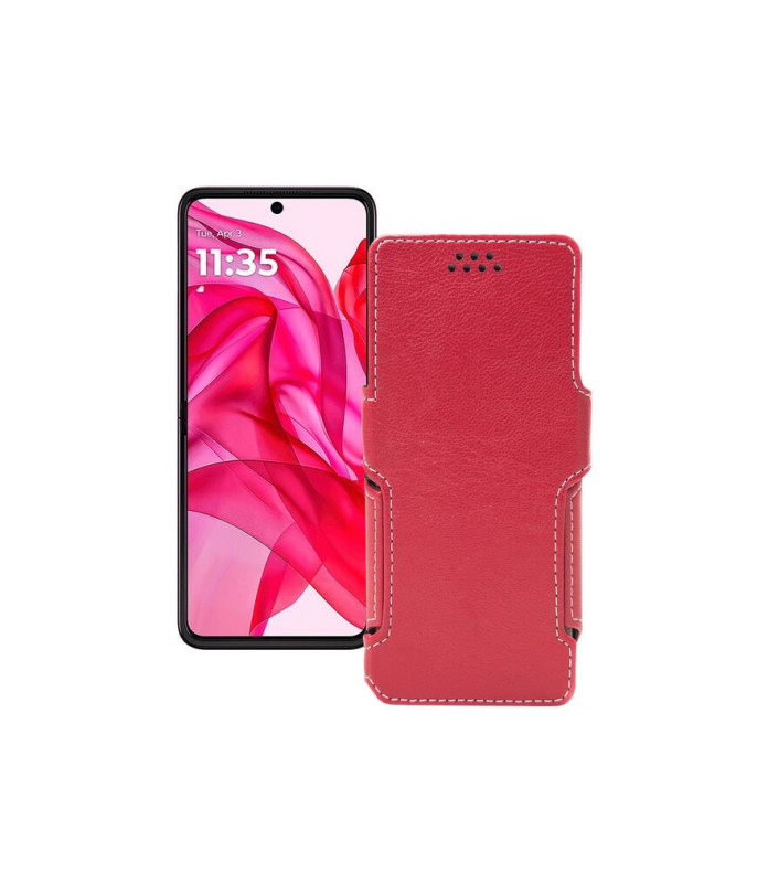 Чохол-книжка з екошкіри для телефону Motorola Razr 50 Ultra