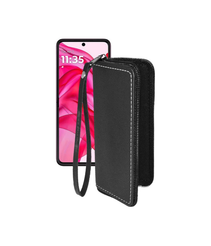 Чохол-гаманець з екошкіри для телефону Motorola Razr 50 Ultra