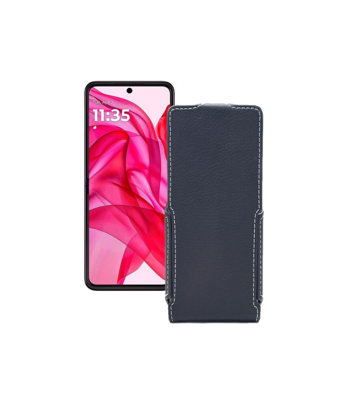 Чохол-флип з екошкіри для телефону Motorola Razr 50 Ultra