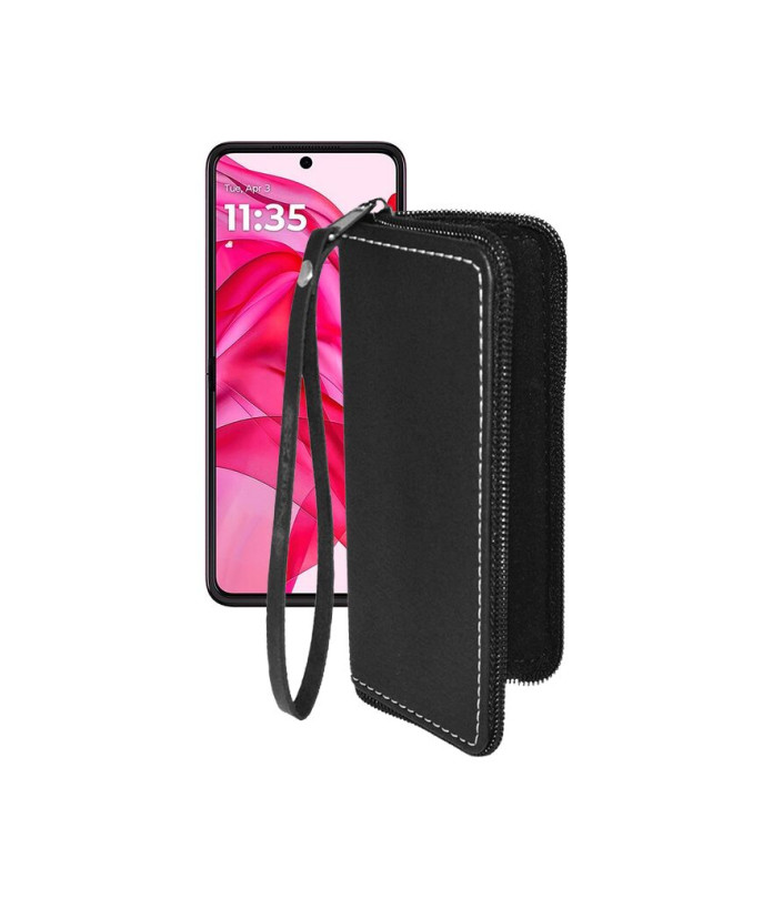 Чохол-гаманець з екошкіри для телефону Motorola Razr 50 Ultra