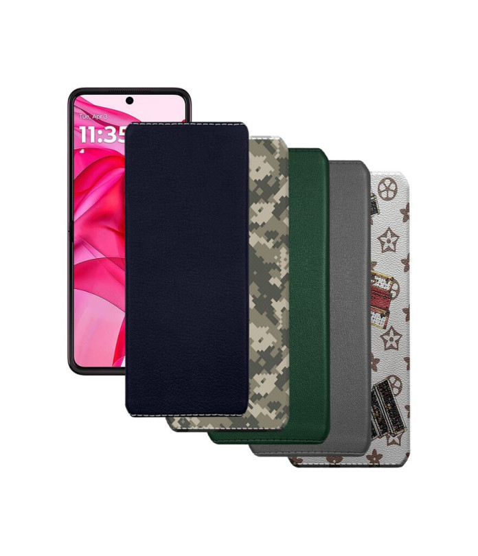 Накладка з екошкіри для телефону Motorola Razr 50 Ultra