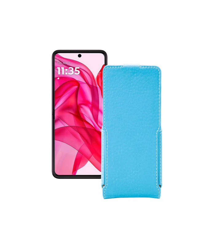 Чохол-флип з екошкіри для телефону Motorola Razr 50 Ultra