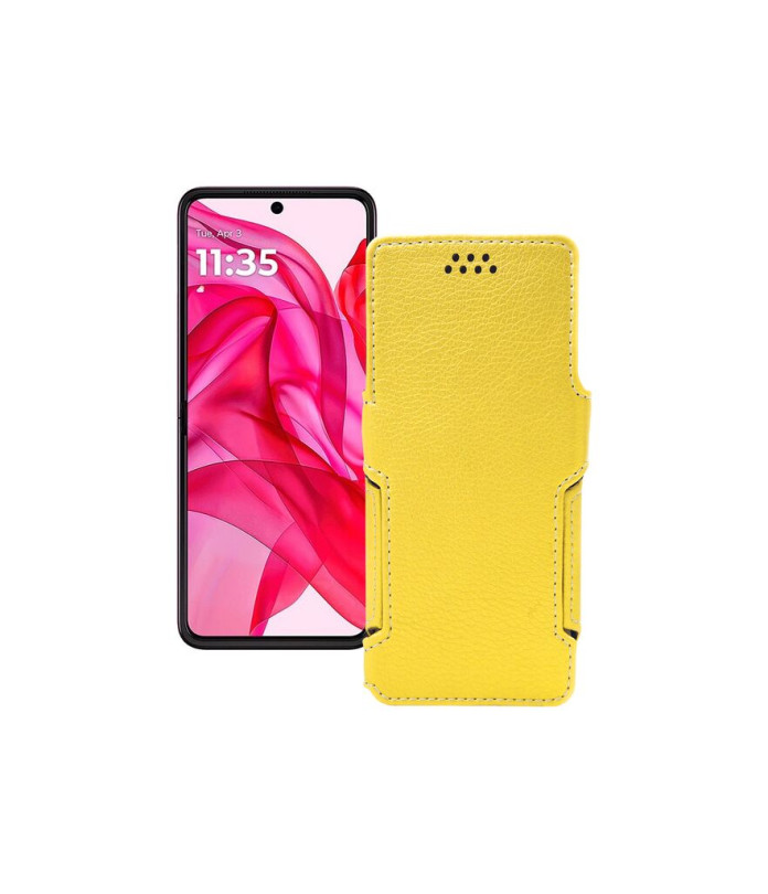 Чохол-книжка з екошкіри для телефону Motorola Razr 50 Ultra