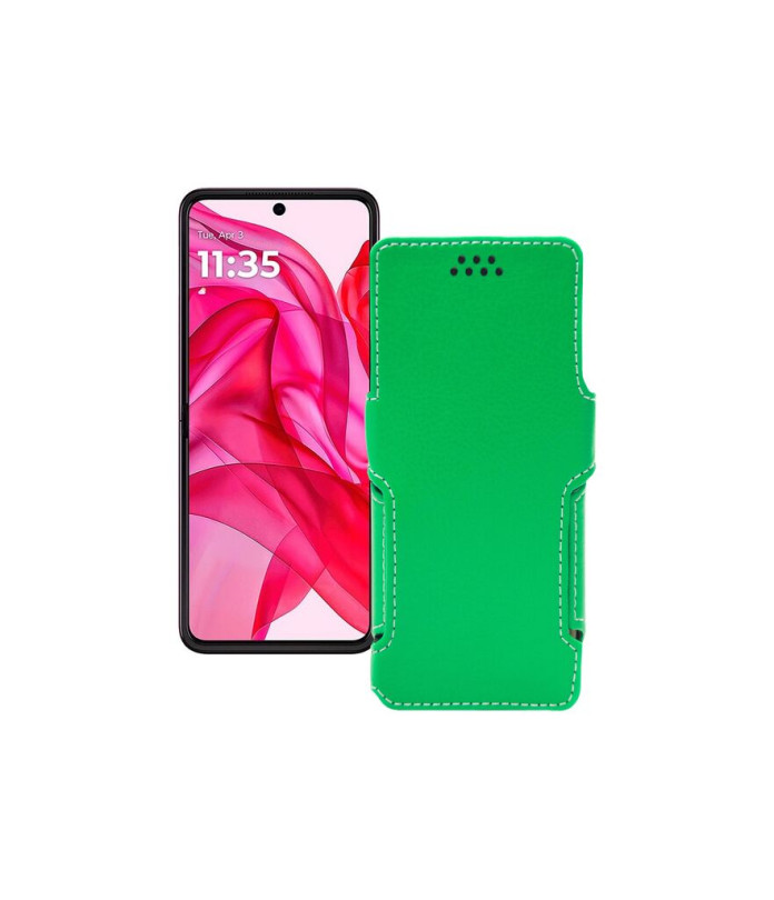 Чохол-книжка з екошкіри для телефону Motorola Razr 50 Ultra