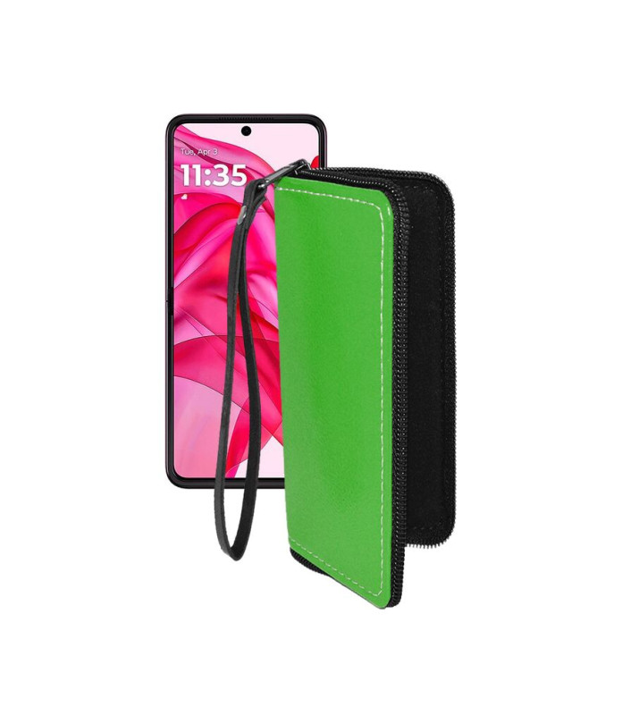 Чохол-гаманець з екошкіри для телефону Motorola Razr 50 Ultra