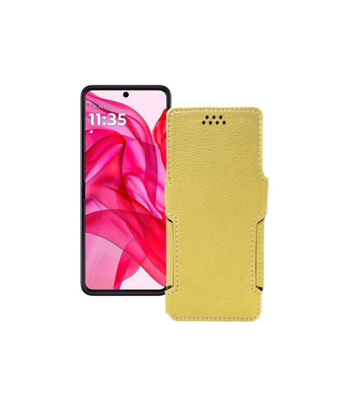 Чохол-книжка з екошкіри для телефону Motorola Razr 50 Ultra