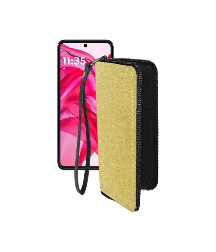 Чохол-гаманець з екошкіри для телефону Motorola Razr 50 Ultra