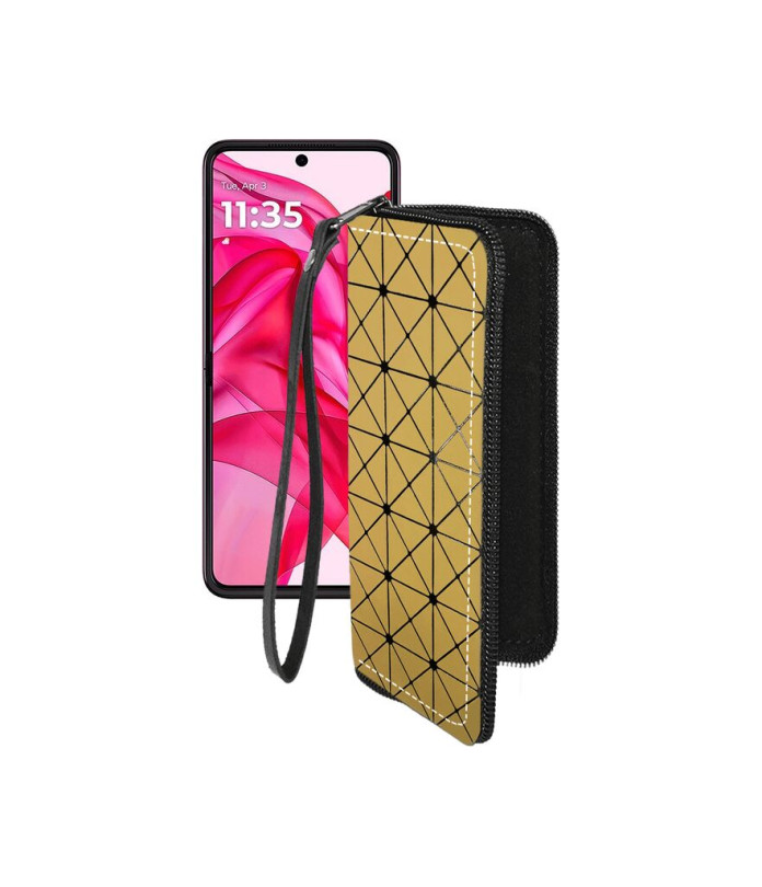 Чохол-гаманець з екошкіри для телефону Motorola Razr 50 Ultra