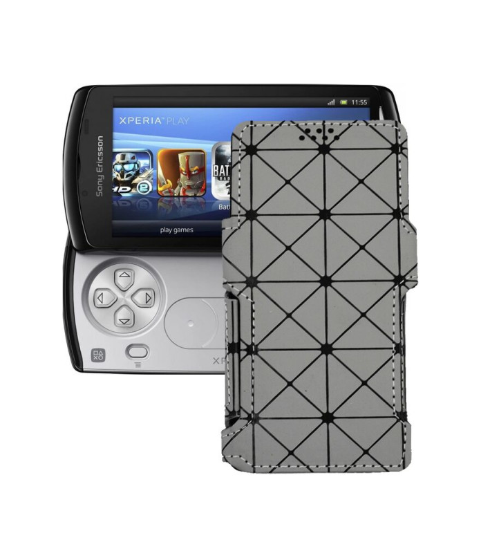 Чохол-книжка з екошкіри для телефону Sony Xperia Play R800i