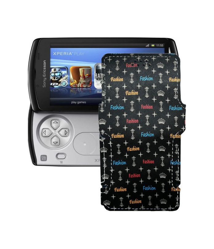 Чохол-книжка з екошкіри для телефону Sony Xperia Play R800i