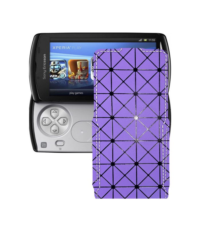 Чохол-флип з екошкіри для телефону Sony Xperia Play R800i