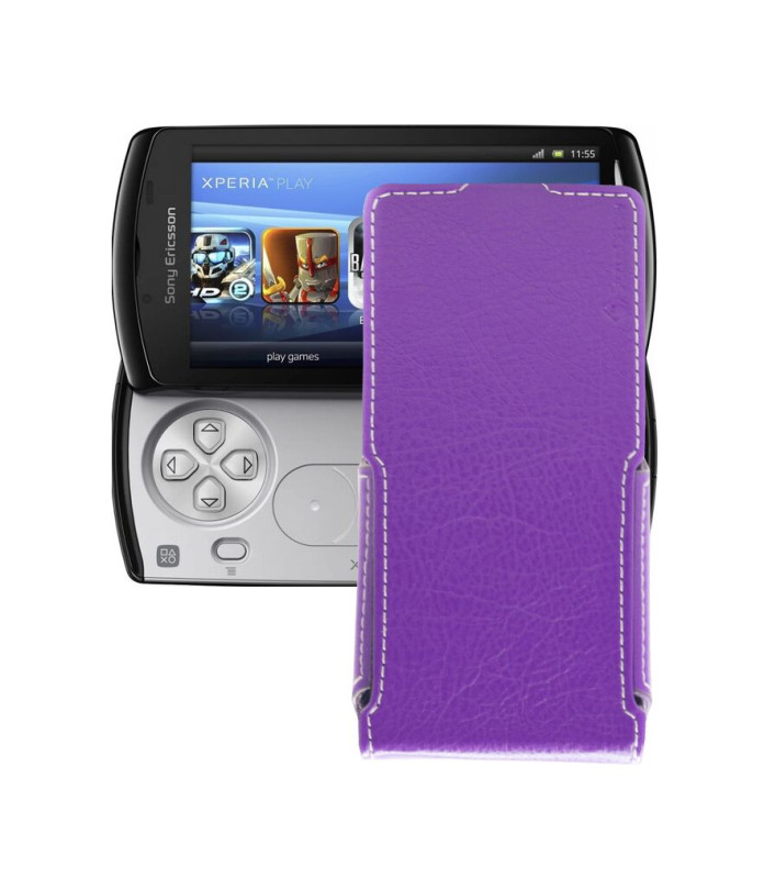 Чохол-флип з екошкіри для телефону Sony Xperia Play R800i