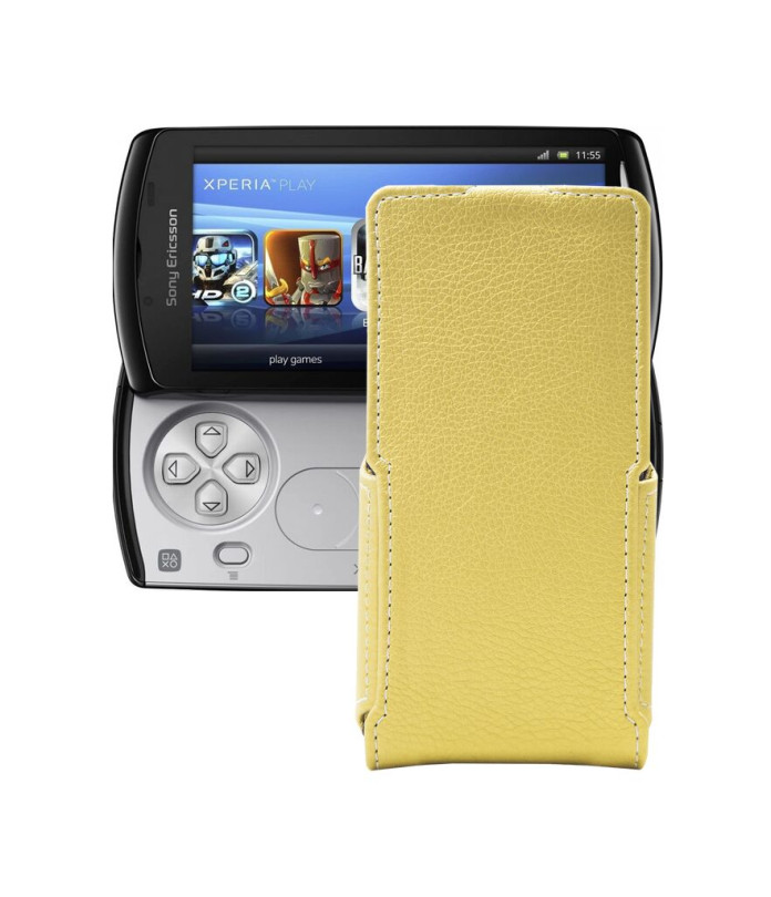 Чохол-флип з екошкіри для телефону Sony Xperia Play R800i