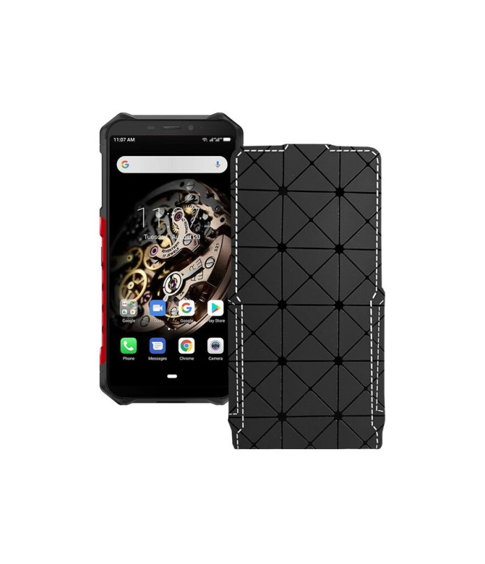 Чохол-флип з екошкіри для телефону Ulefone Armor X5