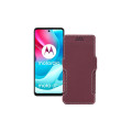 Чохол-книжка з екошкіри для телефону Motorola Moto G60s