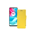 Чохол-книжка з екошкіри для телефону Motorola Moto G60s