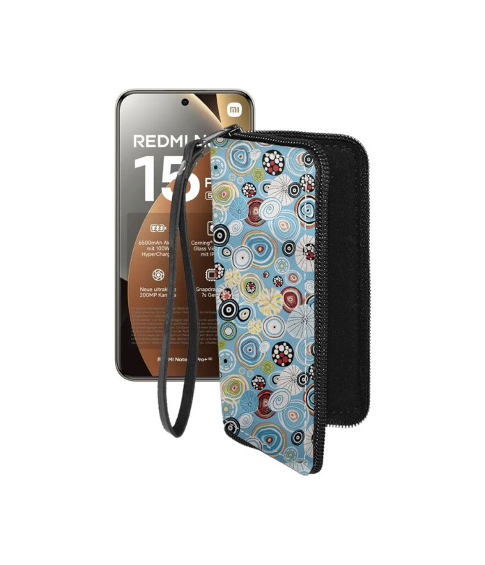 Чохол-гаманець з екошкіри для телефону Xiaomi Redmi Note 15 Pro Plus