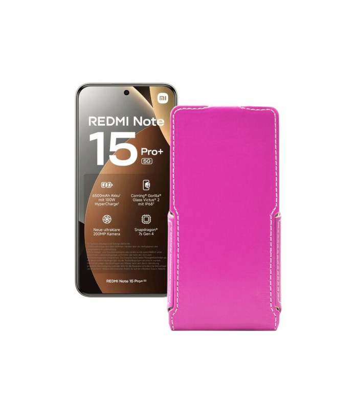 Чохол-флип з екошкіри для телефону Xiaomi Redmi Note 15 Pro Plus