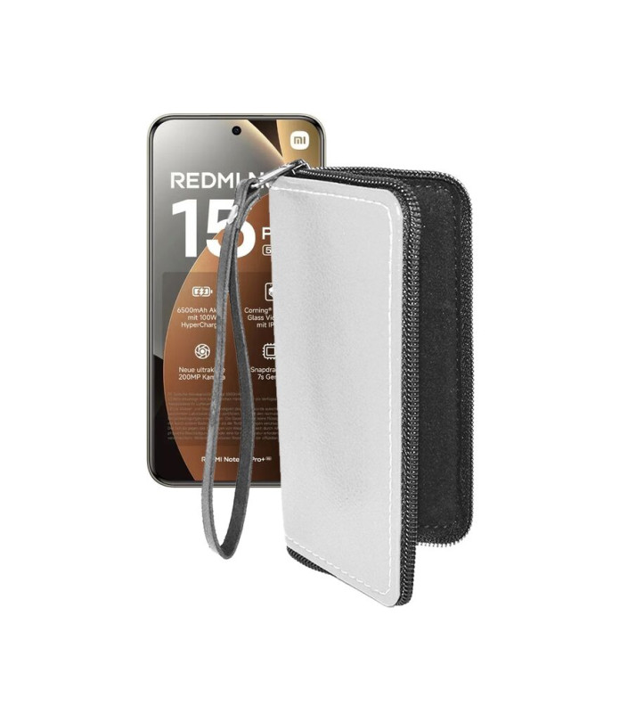 Чохол-гаманець з екошкіри для телефону Xiaomi Redmi Note 15 Pro Plus