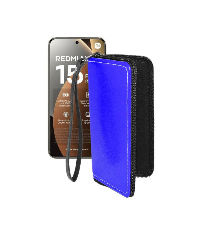 Чохол-гаманець з екошкіри для телефону Xiaomi Redmi Note 15 Pro Plus