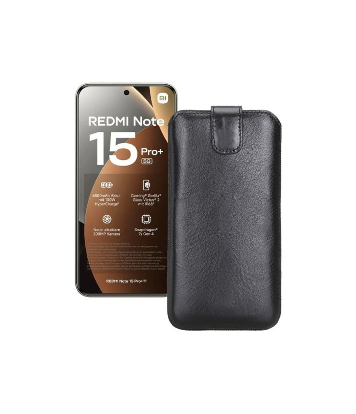 Витяжка зі шкіри для телефону Xiaomi Redmi Note 15 Pro Plus