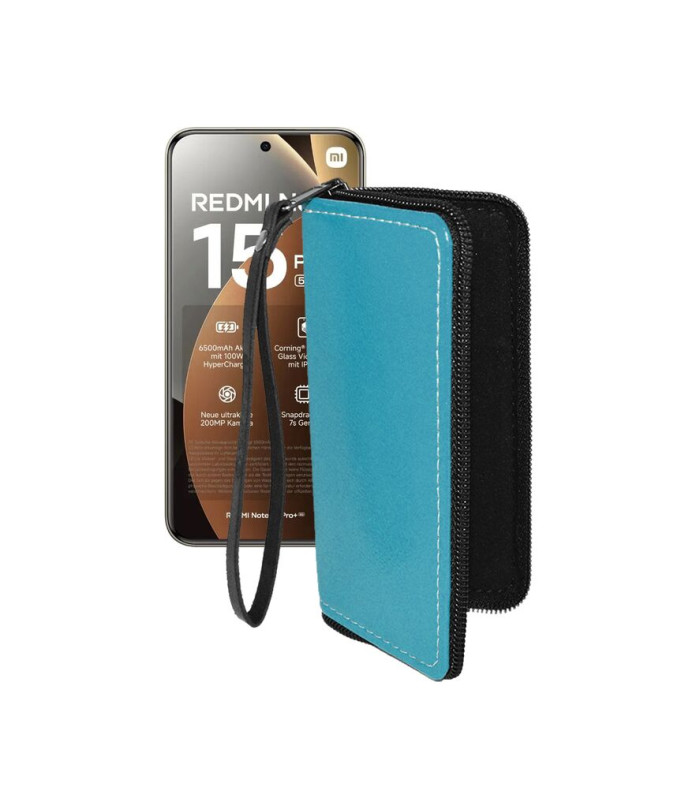 Чохол-гаманець з екошкіри для телефону Xiaomi Redmi Note 15 Pro Plus