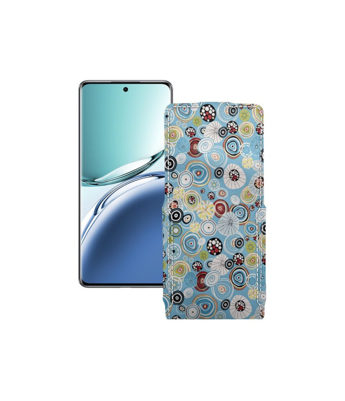 Чохол-флип з екошкіри для телефону OPPO F27