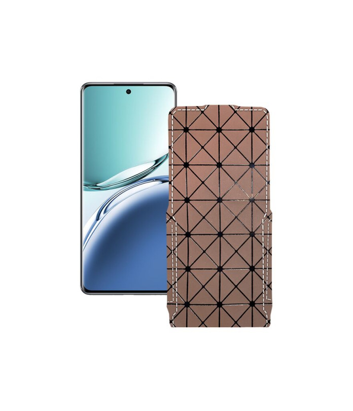 Чохол-флип з екошкіри для телефону OPPO F27