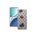 Чохол-флип з екошкіри для телефону OPPO F27