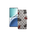 Чохол-книжка з екошкіри для телефону OPPO F27