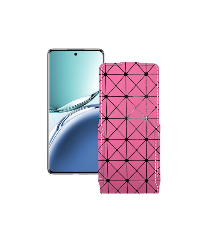 Чохол-флип з екошкіри для телефону OPPO F27
