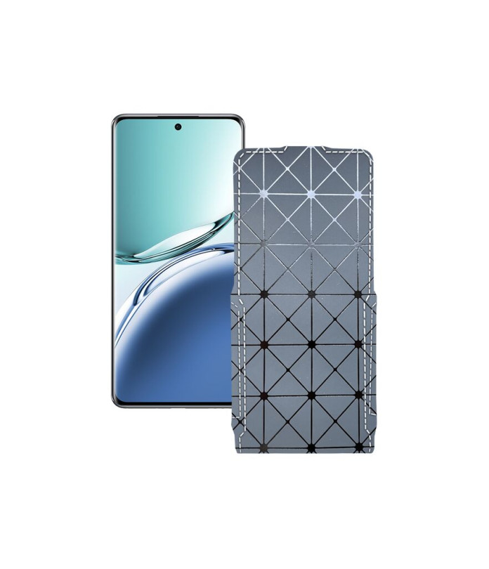 Чохол-флип з екошкіри для телефону OPPO F27