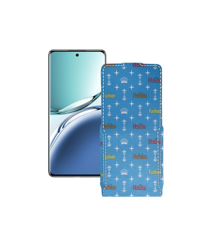 Чохол-флип з екошкіри для телефону OPPO F27