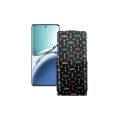 Чохол-флип з екошкіри для телефону OPPO F27
