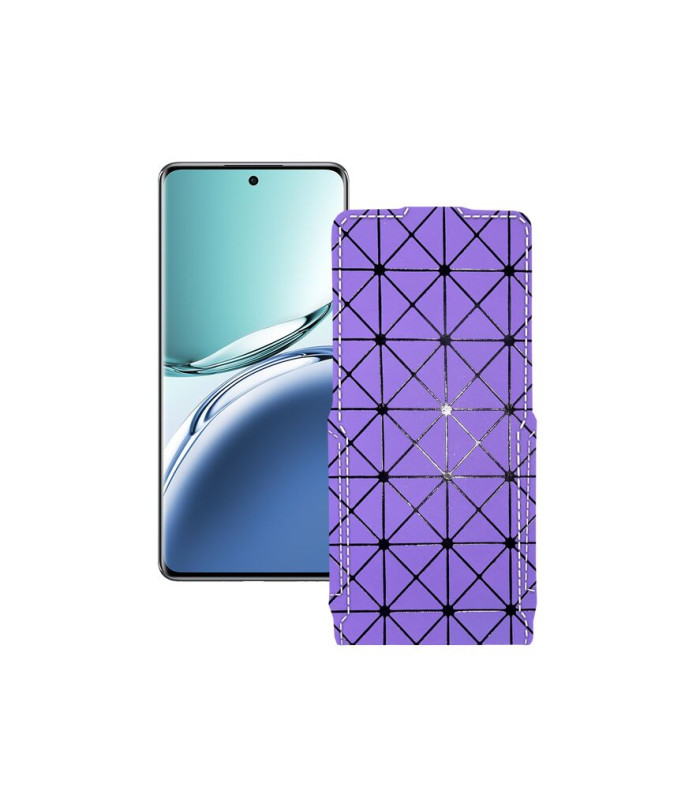 Чохол-флип з екошкіри для телефону OPPO F27