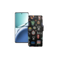 Чохол-книжка з екошкіри для телефону OPPO F27