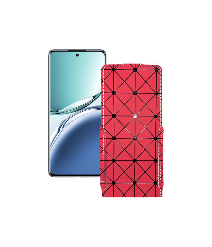 Чохол-флип з екошкіри для телефону OPPO F27